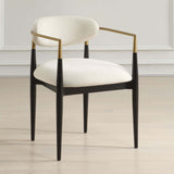 Moxie Dining Arm Chair, Black, Set of 2