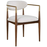 Moxie Dining Arm Chair, Walnut, Set of 2