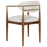 Moxie Dining Arm Chair, Walnut, Set of 2