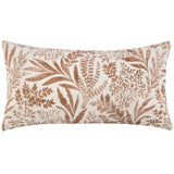 Mulberry Lumbar Pillow, Chestnut Brown