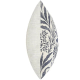 Mulberry Lumbar Pillow, Denim Blue