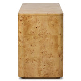 Mullins 6 Drawer Dresser, Natural Mappa Burl by Four Hands-Furniture - Storage-High Fashion Home