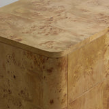 Mullins 6 Drawer Dresser, Natural Mappa Burl by Four Hands-Furniture - Storage-High Fashion Home