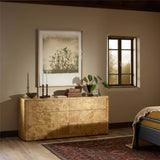 Mullins 6 Drawer Dresser, Natural Mappa Burl by Four Hands-Furniture - Storage-High Fashion Home