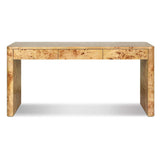 Mullins Desk, Natural Mappa Burl by Four Hands-Furniture - Office-High Fashion Home