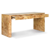 Mullins Desk, Natural Mappa Burl by Four Hands-Furniture - Office-High Fashion Home