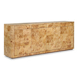 Mullins Sideboard, Natural Mappa Burl by Four Hands-Furniture - Storage-High Fashion Home