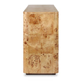 Mullins Sideboard, Natural Mappa Burl by Four Hands-Furniture - Storage-High Fashion Home