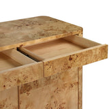 Mullins Sideboard, Natural Mappa Burl by Four Hands-Furniture - Storage-High Fashion Home