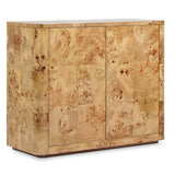Mullins Small Cabinet, Natural Mappa Burl by Four Hands-Furniture - Storage-High Fashion Home