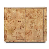 Mullins Small Cabinet, Natural Mappa Burl by Four Hands-Furniture - Storage-High Fashion Home