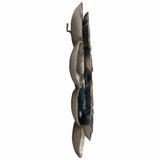 Multi-Disc Wall Decor, Blue/Silver