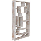 Multi-Tier Wall Shelf, White Wash