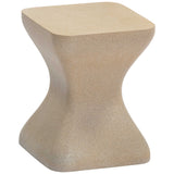 Mura Side Table, Taupe-Furniture - Accent Tables-High Fashion Home