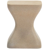 Mura Side Table, Taupe-Furniture - Accent Tables-High Fashion Home
