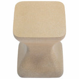 Mura Side Table, Taupe-Furniture - Accent Tables-High Fashion Home