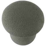 Mushroom Ottoman, Grey