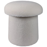 Mushroom Ottoman, Ivory