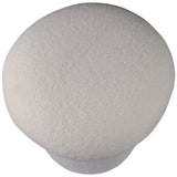 Mushroom Ottoman, Ivory
