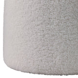 Mushroom Ottoman, Ivory