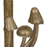 Mushrooms Accent Table, Gold