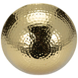 Mushroom w/Wood Base, Gold-Accessories-High Fashion Home