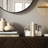 Musicians on Marble Base, Silver-Accessories-High Fashion Home