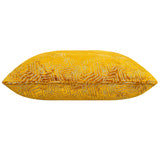 Nala Geometric Pillow, Mustard-Accessories-High Fashion Home