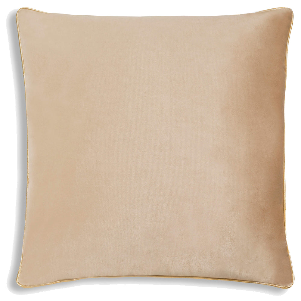 Noah Pillow, Beige/Gold