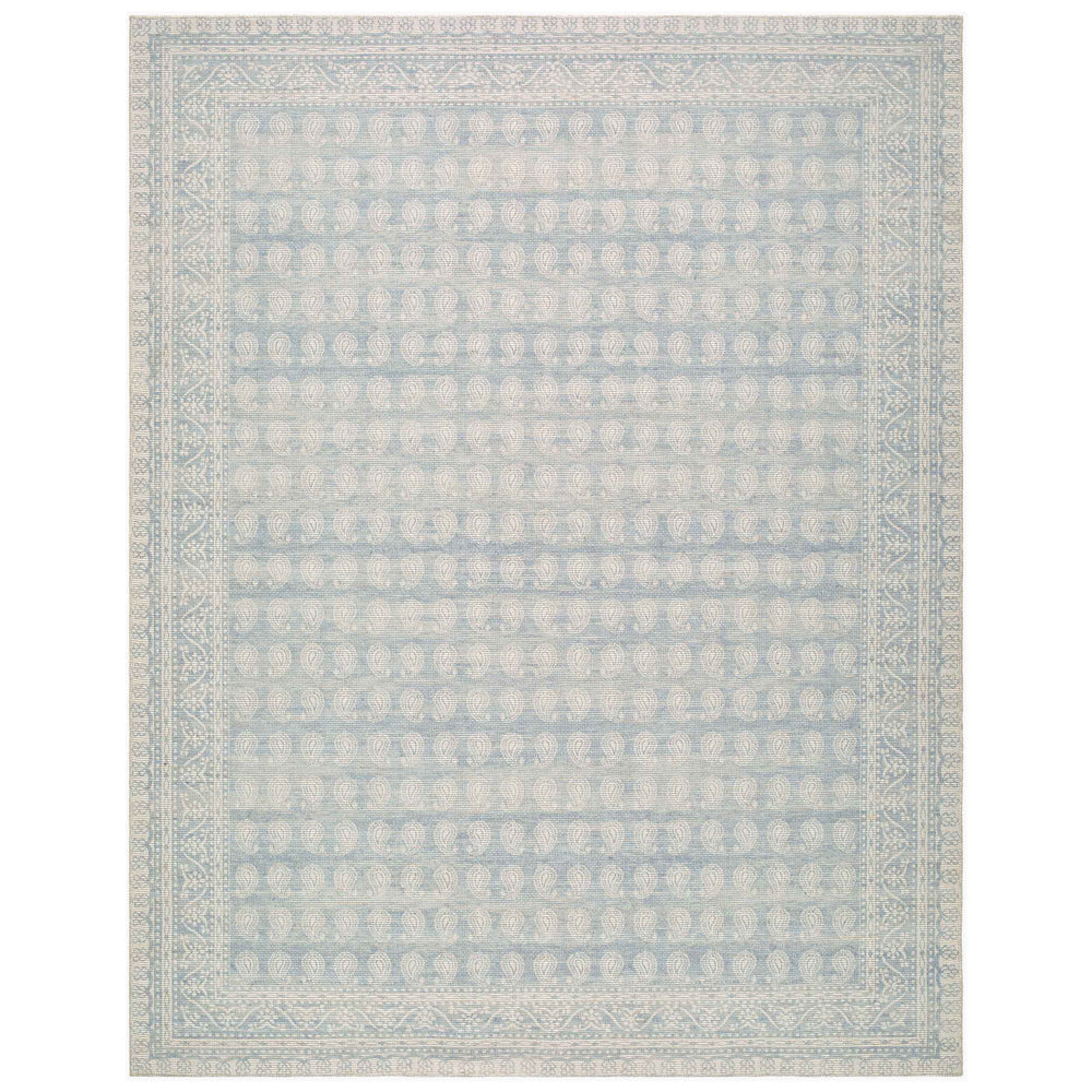 Nabela Noor Home x Livabliss Rug Alo NBAL-2303, Sky Blue