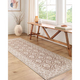 Nabela Noor Home x Livabliss Rug Aram NBAR-2306, Oatmeal/Brown