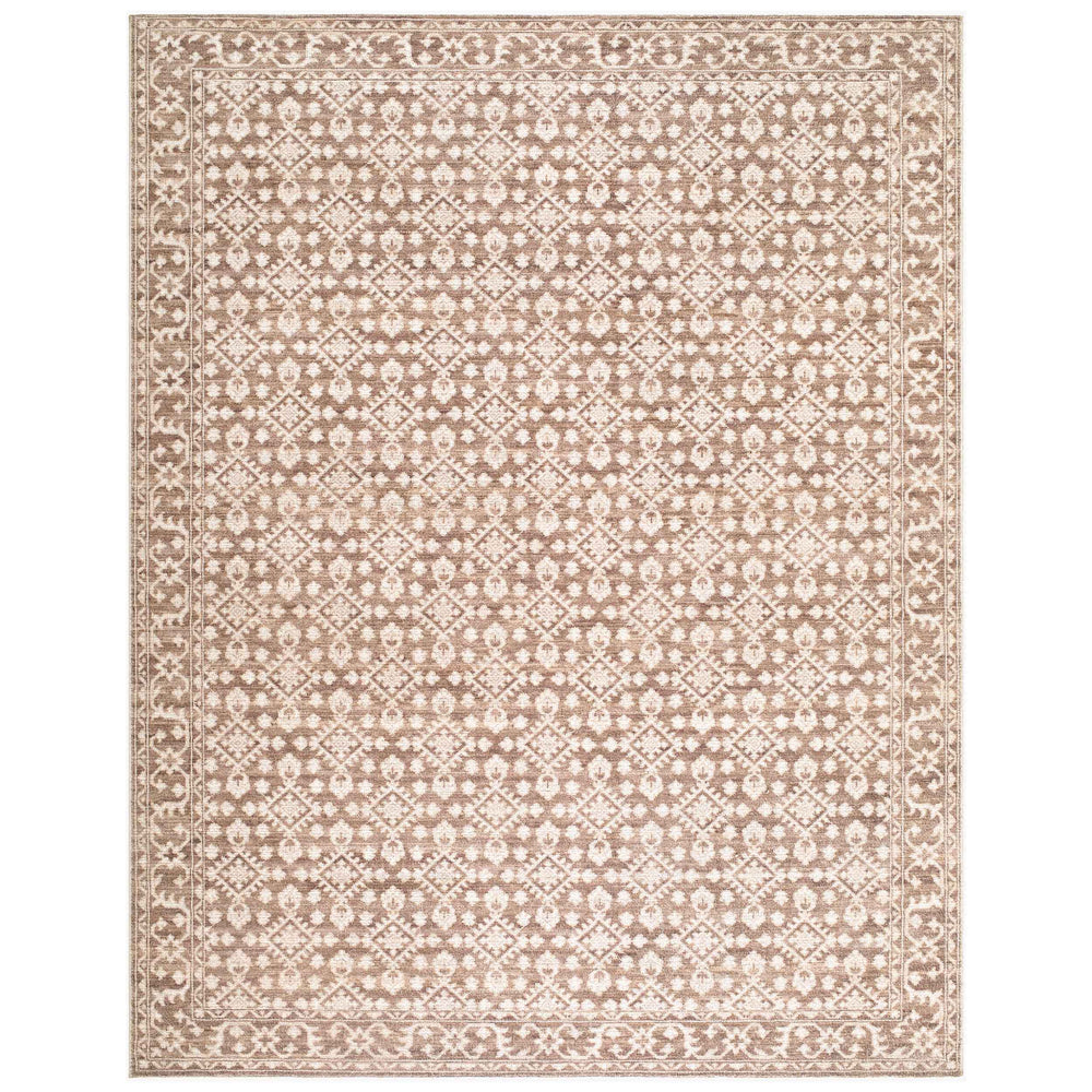 Nabela Noor Home x Livabliss Rug Aram NBAR-2307, Oatmeal/Brown