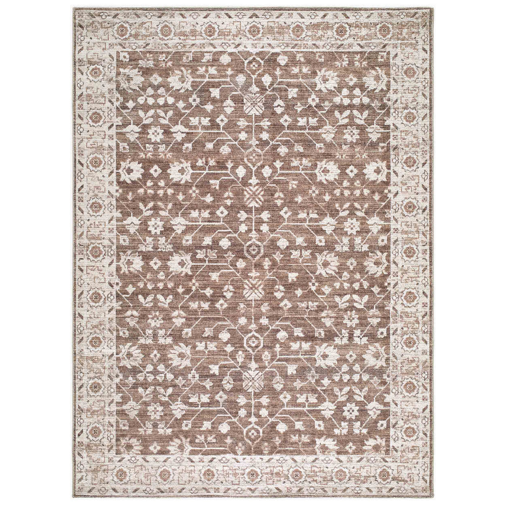 Nabela Noor Home x Livabliss Rug Asha NBAS-2306, Brown Multi