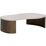 Nafisa Coffee Table, Grey-Furniture - Accent Tables-High Fashion Home