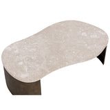 Nafisa Coffee Table, Grey-Furniture - Accent Tables-High Fashion Home