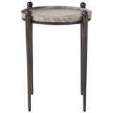 Nahunta Accent Table, Dark Bronze