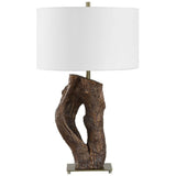 Namath Table Lamp, Dark Natural