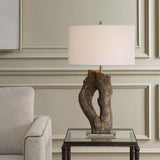 Namath Table Lamp, Dark Natural
