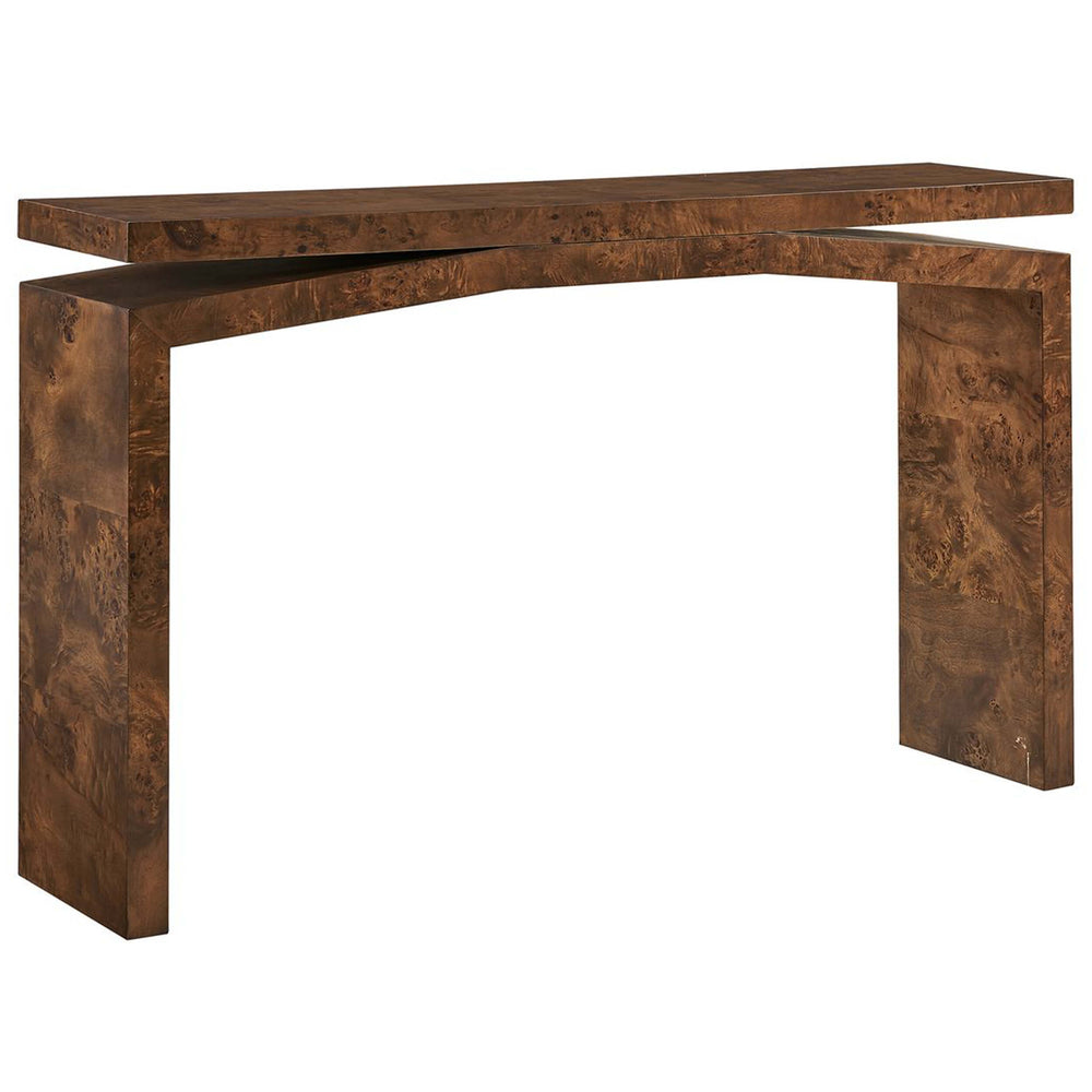 Naoko Console Table, Dark Walnut
