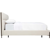 Napa King Bed, Lila Linen