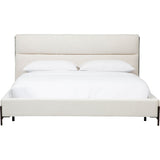 Napa King Bed, Nomad Snow-Furniture - Bedroom-High Fashion Home
