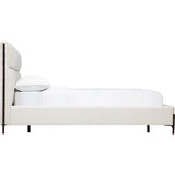 Napa King Bed, Nomad Snow-Furniture - Bedroom-High Fashion Home