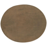 Nara Side Table, Antique Brass