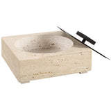 Natural Luxe Box, Travertine-Accessories-High Fashion Home