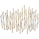 Nature's Rhythm Metal Wall Decor, Antique Gold