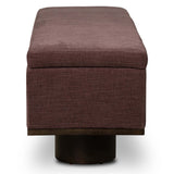 Navi Trunk, Laughlin Plum by Four Hands-Furniture - Benches-High Fashion Home