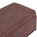 Navi Trunk, Laughlin Plum by Four Hands-Furniture - Benches-High Fashion Home