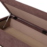 Navi Trunk, Laughlin Plum by Four Hands-Furniture - Benches-High Fashion Home