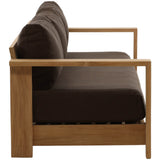Naya Outdoor Sofa, Chocolate