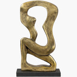 Neblina Sculpture, Antiqued Gold-Accessories-High Fashion Home